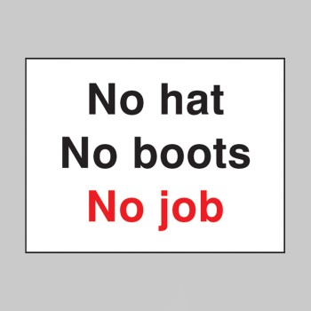 No Hat No Boots No Job - TESTTTTT!!!!! 
