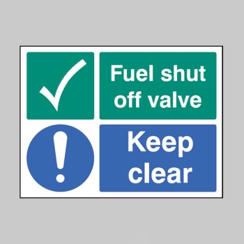 Fuel Shut Off Valve - Keep Clear - TESTTTTT!!!!! 