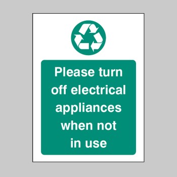 Please Turn Off Electrical Appliances When Not in Use - TESTTTTT!!!!! Please Turn Off Electrical Appliances When Not in Use - TESTTTTT!!!!!