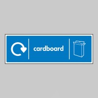 Cardboard - WRAP Recycling Sign - TESTTTTT!!!!! 