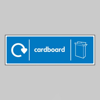 Cardboard - WRAP Recycling Sign - TESTTTTT!!!!! 