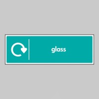 Glass - WRAP Recycling Sign - TESTTTTT!!!!! 