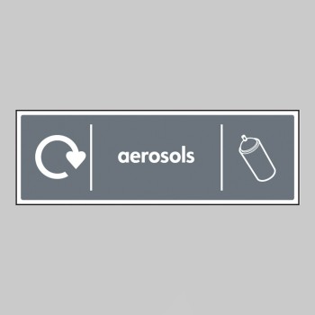 Aerosols - WRAP Recycling Sign - TESTTTTT!!!!! Aerosols - WRAP Recycling Sign - TESTTTTT!!!!!