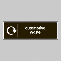 Automotive Waste - WRAP Recycling Sign - TESTTTTT!!!!! Automotive Waste - WRAP Recycling Sign - TESTTTTT!!!!!