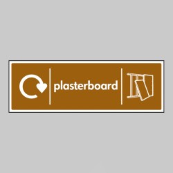 Plasterboard - WRAP Recycling Sign - TESTTTTT!!!!! Plasterboard - WRAP Recycling Sign - TESTTTTT!!!!!
