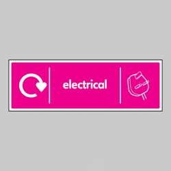 Electrical - WRAP Recycling Sign - TESTTTTT!!!!! Electrical - WRAP Recycling Sign - TESTTTTT!!!!!