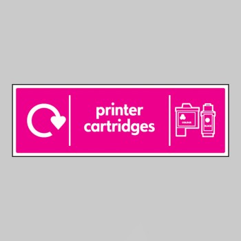 Printer Cartridges - WRAP Recycling Sign - TESTTTTT!!!!! Printer Cartridges - WRAP Recycling Sign - TESTTTTT!!!!!
