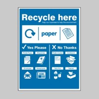 Paper - WRAP Recycle Here Sign - TESTTTTT!!!!! Paper - WRAP Recycle Here Sign - TESTTTTT!!!!!