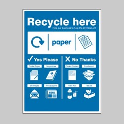Paper - WRAP Recycle Here Sign - TESTTTTT!!!!! Paper - WRAP Recycle Here Sign - TESTTTTT!!!!!
