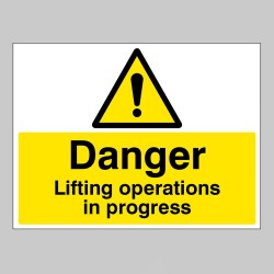 Danger - Lifting Operations in Progress - TESTTTTT!!!!! Danger - Lifting Operations in Progress - TESTTTTT!!!!!