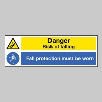 Danger - Risk of Falling - Fall Protection must be Worn - TESTTTTT!!!!! Danger - Risk of Falling - Fall Protection must be Worn - TESTTTTT!!!!!