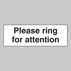Please Ring for Attention - TESTTTTT!!!!! Please Ring for Attention - TESTTTTT!!!!!