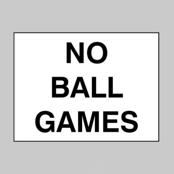 No Ball Games - TESTTTTT!!!!! 