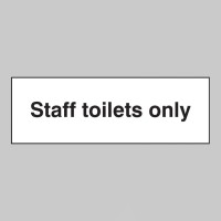 Staff Toilets Only - TESTTTTT!!!!! Staff Toilets Only - TESTTTTT!!!!!