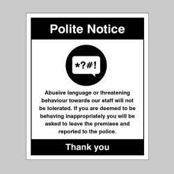 Warning - Abusive Language or threatening Behaviour will Not be Tolerated - TESTTTTT!!!!! Warning - Abusive Language or threatening Behaviour will Not be Tolerated - TESTTTTT!!!!!