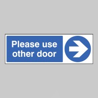 Please Use Other Door - Arrow Right - TESTTTTT!!!!! 