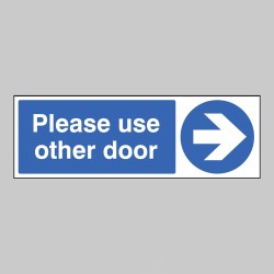 Please Use Other Door - Arrow Right - TESTTTTT!!!!! Please Use Other Door - Arrow Right - TESTTTTT!!!!!