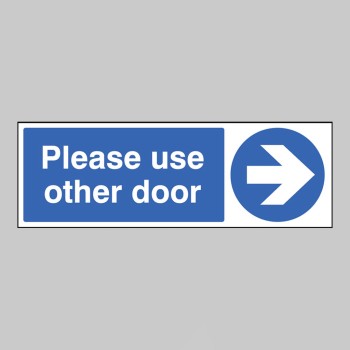 Please Use Other Door - Arrow Right - TESTTTTT!!!!! Please Use Other Door - Arrow Right - TESTTTTT!!!!!