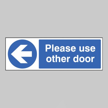 Please Use Other Door - Arrow Left - TESTTTTT!!!!! Please Use Other Door - Arrow Left - TESTTTTT!!!!!