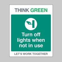 Think Green - Turn Off Lights When Not in Use - TESTTTTT!!!!! Think Green - Turn Off Lights When Not in Use - TESTTTTT!!!!!