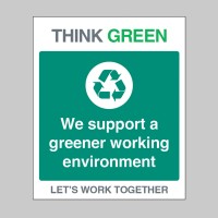 Think Green - We Support Greener Working - TESTTTTT!!!!! Think Green - We Support Greener Working - TESTTTTT!!!!!