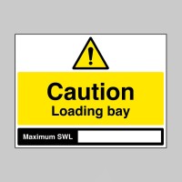 Caution - Loading Bay - Maximum SWL - TESTTTTT!!!!! Caution - Loading Bay - Maximum SWL - TESTTTTT!!!!!