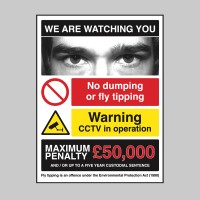 We are Watching You - No Dumping - CCTV in Operation - TESTTTTT!!!!! We are Watching You - No Dumping - CCTV in Operation - TESTTTTT!!!!!
