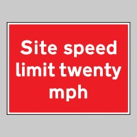 Site Speed Limit Twenty mph - TESTTTTT!!!!! 