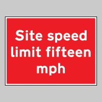 Site Speed Limit Fifteen mph - TESTTTTT!!!!! 