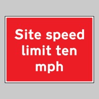 Site Speed Limit Ten mph - TESTTTTT!!!!! 