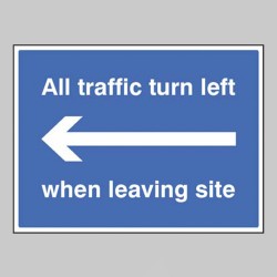 All Traffic Turn Left when Leaving Site - TESTTTTT!!!!! All Traffic Turn Left when Leaving Site - TESTTTTT!!!!!