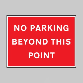 No Parking Beyond this Point - TESTTTTT!!!!! 
