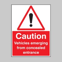 Caution - Vehicles Emerging from Concealed Entrance - TESTTTTT!!!!! Caution - Vehicles Emerging from Concealed Entrance - TESTTTTT!!!!!