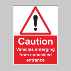 Caution - Vehicles Emerging from Concealed Entrance - TESTTTTT!!!!! Caution - Vehicles Emerging from Concealed Entrance - TESTTTTT!!!!!