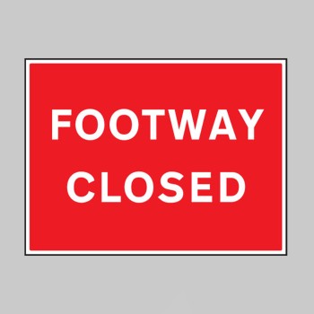 Footway Closed - TESTTTTT!!!!! Footway Closed - TESTTTTT!!!!!