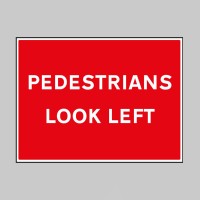 Pedestrians Look Left - TESTTTTT!!!!! Pedestrians Look Left - TESTTTTT!!!!!