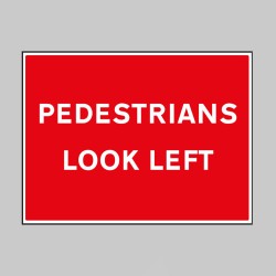 Pedestrians Look Left - TESTTTTT!!!!! Pedestrians Look Left - TESTTTTT!!!!!