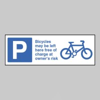 Cycles May be Left Here Free of Charge At Owners Risk - TESTTTTT!!!!! 
