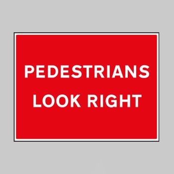 Pedestrians Look Right - TESTTTTT!!!!! Pedestrians Look Right - TESTTTTT!!!!!