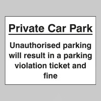 Private Car Park - Unauthorised Parking Will Result in a Ticket and Fine - TESTTTTT!!!!! Private Car Park - Unauthorised Parking Will Result in a Ticket and Fine - TESTTTTT!!!!!