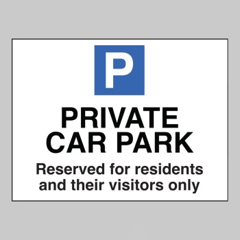 Private Car Park - Use of Residents and Visitors Only - TESTTTTT!!!!! 