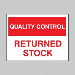Quality Control - Returned Stock - TESTTTTT!!!!! Quality Control - Returned Stock - TESTTTTT!!!!!